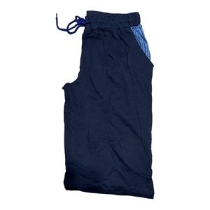 Jason Wu pajama bottom NWOT never work navy blue drawcord pockets